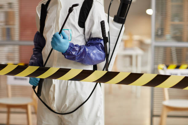 Professional Blood Cleanup technician working in Byron, MN